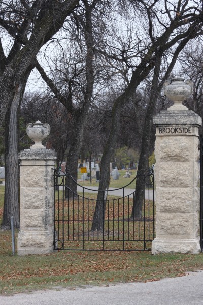 Brookside Cemetery gates. Photo by: Bryce Hoye