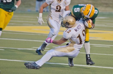 Sports-Bison Football- Jayden McKoy-Photo by Randy Savoie-1